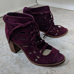 Vince Camuto Lace-up Booties
